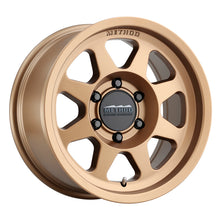Cargar imagen en el visor de la galería, Method MR701 17x8.5 0mm Offset 6x120 67mm CB Method Bronze Wheel