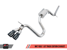 Charger l&#39;image dans la galerie, AWE Tuning VW MK7 Golf 1.8T Track Edition Exhaust w/Chrome Silver Tips (90mm)