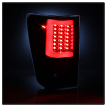 गैलरी व्यूवर में इमेज लोड करें, xTune 04-15 Nissan Titan Light Bar LED Tail Lights - Black (ALT-ON-NTI04-LBLED-BK)