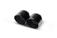 Laden Sie das Bild in den Galerie-Viewer, Remus 2019 Toyota GR Supra 115mm Angled Stamped Black Chrome Tail Pipe Set