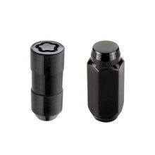 Laden Sie das Bild in den Galerie-Viewer, McGard 6 Lug Hex Install Kit w/Locks (Cone Seat Nut) M14X1.5 / 13/16 Hex / 1.945in. Length - Black