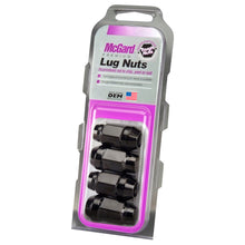 Laden Sie das Bild in den Galerie-Viewer, McGard Hex Lug Nut (Cone Seat Bulge Style) M14X1.5 / 22mm Hex / 1.635in. Length (4-Pack) - Black