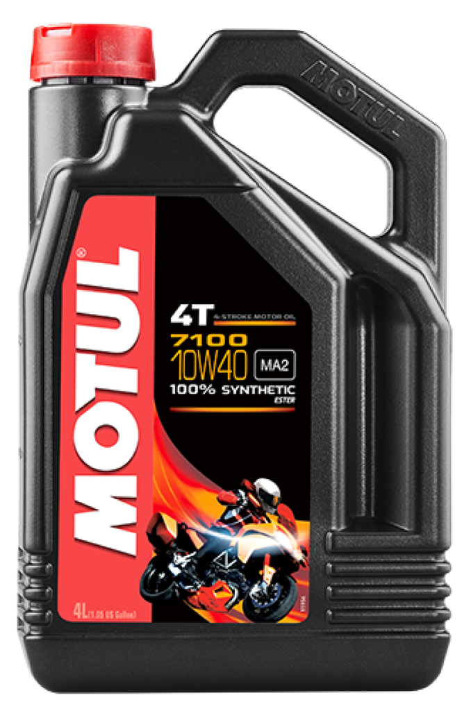 Motul 4L 7100 4-Stroke Engine Oil 10W40 4T - Single image 1