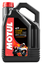 Load image into Gallery viewer, Motul 4L 7100 4-Stroke Engine Oil 10W40 4T - Single image 1