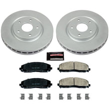 Carica l&#39;immagine nel visualizzatore di Gallery, Power Stop 17-19 Chrysler Pacifica Front Z17 Evolution Geomet Coated Brake Kit