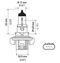 गैलरी व्यूवर में इमेज लोड करें, Hella Optilux H13/9008 12V 60/55W XB Xenon White Bulbs (Pair)