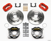 गैलरी व्यूवर में इमेज लोड करें, Wilwood Forged Dynalite P/S Park Brake Kit Red Big Ford 2.36in Offset