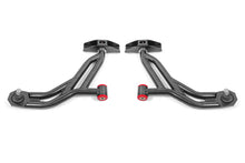 Load image into Gallery viewer, BMR 10-14 Ford Mustang Adj. Lower A-Arms Delrin/Rod End w/ 19mm STD. Ball Joint - Black Hammertone