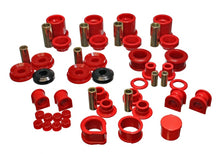 गैलरी व्यूवर में इमेज लोड करें, Energy Suspension 90-96 Nissan 300ZX Red Hyper-Flex Master Bushing Set (Sway bar end link bushings a