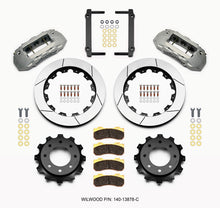 Carica l&#39;immagine nel visualizzatore di Gallery, Wilwood TX6R Rear Kit 16.00in Clear Ano 1999-2010 GM H2 / 2500 4.63 Cntr