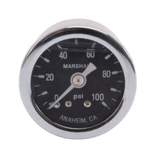 Carica l&#39;immagine nel visualizzatore di Gallery, Russell Performance 100 psi fuel pressure gauge (Liquid-filled)