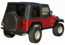 Cargar imagen en el visor de la galería, Rampage 1997-2006 Jeep Wrangler(TJ) OEM Replacement Top - Black Denim