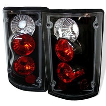 Carica l&#39;immagine nel visualizzatore di Gallery, Spyder Ford Excursion 00-06/Econoline 150/250/350/450/550 95-06 Euro Tail Lights Blk ALT-YD-FEC00-BK