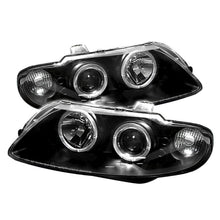 Charger l&#39;image dans la galerie, Spyder Pontiac GTO 04-06 Projector Headlights LED Halo LED Black High H1 Low H1 PRO-YD-PGTO04-HL-BK