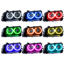 Cargar imagen en el visor de la galería, Oracle 05-10 Dodge Charger SMD HL (Non-HID) - ColorSHIFT w/ Simple Controller