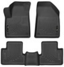 Carica l'immagine nel visualizzatore di Gallery, Husky Liners 2015 Jeep Cherokee WeatherBeater Combo Black Floor Liners - 2to4wheels