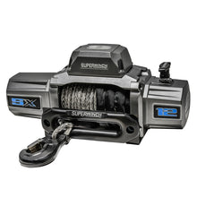 Cargar imagen en el visor de la galería, Superwinch 12000 LBS 12 VDC 3/8in x 80ft Synthetic Rope SX 12000SR Winch - Graphite
