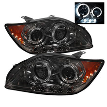 गैलरी व्यूवर में इमेज लोड करें, Spyder Scion TC 05-07 Projector Headlights LED Halo -Replaceable LEDs Smke PRO-YD-TTC04-HL-AM-SMC