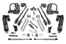 Carica l&#39;immagine nel visualizzatore di Gallery, Fabtech 08-10 Ford F450/F550 4WD 6in 4 Link System w/DL 4.0 Coilovers &amp; Rear DL Shocks