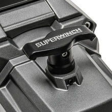 Cargar imagen en el visor de la galería, Superwinch 12000 LBS 12 VDC 3/8in x 80ft Synthetic Rope SX 12000SR Winch - Graphite