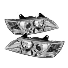 Carica l&#39;immagine nel visualizzatore di Gallery, Spyder BMW Z3 96-02 Projector Headlights LED Halo Chrome High H1 Low H1 PRO-YD-BMWZ396-HL-C