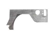 Load image into Gallery viewer, Road Armor 07-18 Jeep Wrangler JK 2DR Defender Body Armor Rear w/Flare - Raw