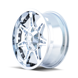 Mayhem 8060 Missile 20x12 / 5x127 BP / -44mm Offset / 87mm Hub Chrome Wheel