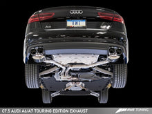 Charger l&#39;image dans la galerie, AWE Tuning Audi C7.5 A6 3.0T Touring Edition Exhaust - Quad Outlet Chrome Silver Tips