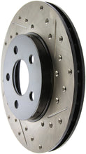 Carica l&#39;immagine nel visualizzatore di Gallery, StopTech Slotted &amp; Drilled Sport Brake Rotor