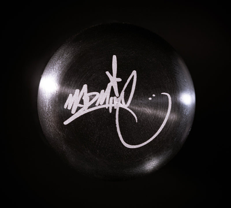 NRG Universal Shift Knob - Heavy Weight - Mad Mike Signature Short Shifter - Black Chrome - 2to4wheels