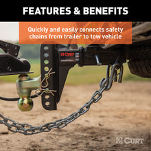 Load image into Gallery viewer, Curt Certified 17/32in Safety Latch S-Hook (7600lbs)