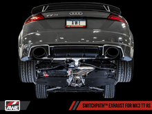 Laden Sie das Bild in den Galerie-Viewer, AWE Tuning 18-19 Audi TT RS 2.5L Turbo Coupe 8S/MK3 SwitchPath Exhaust w/Diamond Black RS-Style Tips
