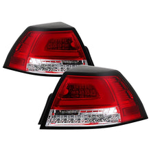 Laden Sie das Bild in den Galerie-Viewer, Spyder Pontiac G8 08-09 Version 2 Light Bar LED Tail Lights - Red Clear- ALT-YD-PG808V2-LB-RC
