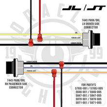 Carica l'immagine nel visualizzatore di Gallery, Oracle Jeep Wrangler JL/Gladiator JT 7in. High Powered LED Headlights (Pair) - White
