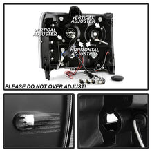 Charger l&#39;image dans la galerie, Spyder GMC Sierra 1500/GMC Sierra Denali 08-13 Projector LED Halo- LED All Blk PRO-YD-GS07-HL-BKV2