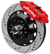 Carica l&#39;immagine nel visualizzatore di Gallery, Wilwood 70-81 FBody/75-79 A&amp;XBody FNSL6R Frt BBK 14in D/S Rtr Red Calipers Use w/ Pro Drop Spindle