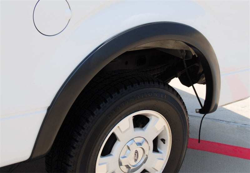 Lund 09-14 Ford F-150 (Ex Raptor) SX-Sport Style Textured Elite Series Fender Flares - Black (2 Pc.)