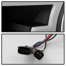 Cargar imagen en el visor de la galería, Spyder Ford F150 2015-2017 Projector Headlights - Light Bar DRL LED - Black PRO-YD-FF15015-LBDRL-BK