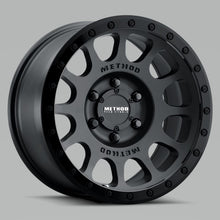 Load image into Gallery viewer, Method MR305 NV 17x8.5 0mm Offset 6x5.5 108mm CB Gloss/Matte Black Wheel
