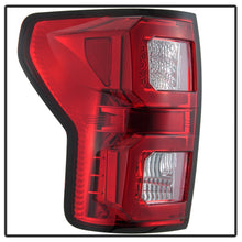 Laden Sie das Bild in den Galerie-Viewer, Spyder 07-13 Toyota Tundra V2 Light Bar LED Tail Lights - Red Clear ALT-YD-TTU07V2-LB-RC