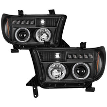 Carica l&#39;immagine nel visualizzatore di Gallery, Spyder Signature Toyota Tundra 07-13 / Sequoia 08-13 Projector Headlights - (PRO-YD-TTU07-HL-BKV2)