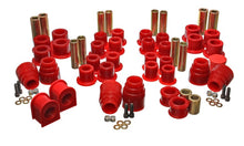 Charger l'image dans la galerie, Energy Suspension 00-04 Ford Excursion 4WD Red Hyper-flex Master Bushing Set
