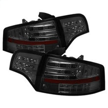 Carica l&#39;immagine nel visualizzatore di Gallery, Spyder Audi A4 4Dr 06-08 LED Tail Lights Smoke ALT-YD-AA406-G2-LED-SM