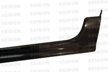 Carica l&#39;immagine nel visualizzatore di Gallery, Seibon 02-04 Honda Civic SI TR Style Carbon Fiber Side Skirts