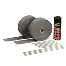 गैलरी व्यूवर में इमेज लोड करें, DEI Exhaust Wrap Kit - Black Wrap and Black HT Silicone Coating