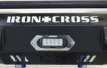 Laden Sie das Bild in den Galerie-Viewer, Iron Cross Rectangular Center Light Bracket for Winch Opening (Bracket Only)