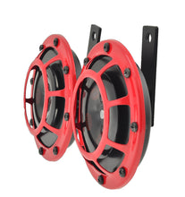 Cargar imagen en el visor de la galería, Hella Supertone Horn Kit 12V 300/500HZ Red (003399803 = 003399801)
