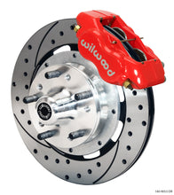 गैलरी व्यूवर में इमेज लोड करें, Wilwood Forged Dynalite Front Kit 12.19in Drilled Red 79-81 Camaro