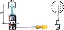 Cargar imagen en el visor de la galería, Hella Halogen H3 12V 85W Yellow Star Light Bulb