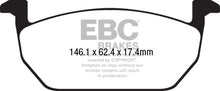 Load image into Gallery viewer, EBC 2017+ Volkswagen Golf Mk7 1.8L Turbo Ultimax2 Front Brake Pads